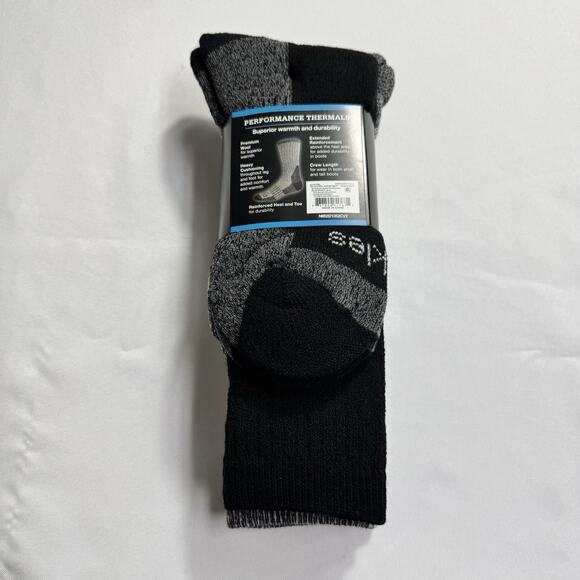 Dickies Wool Blend Performance Thermals Crew Socks 2 Pairs Men's Shoe Size 6-12 - Picture 5 of 7